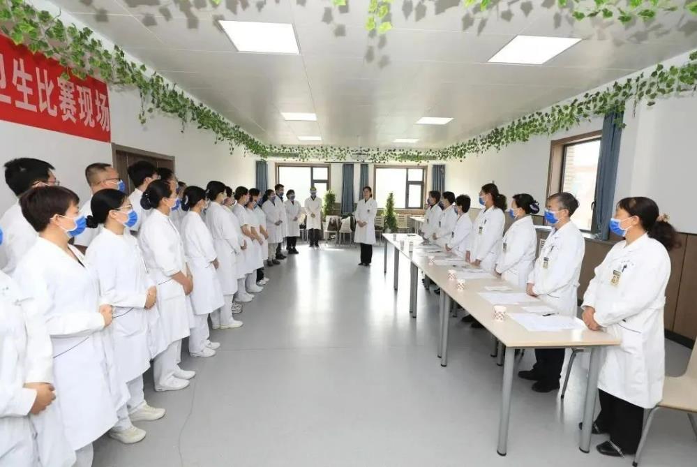 临汾市中心医院举办2023年全院手卫生比赛