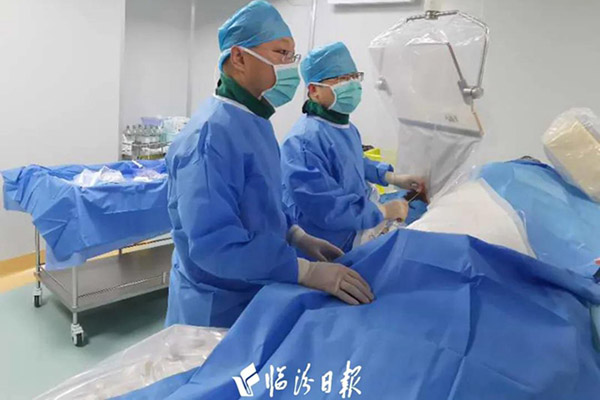 我市首例！临汾市中心医院完成首例“零”造影剂冠脉介入手术