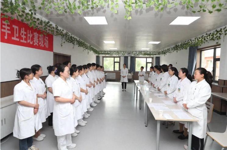 临汾市中心医院举办2024年全院手卫生大赛